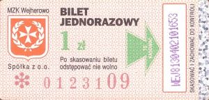 Bilet Wejherowo 1