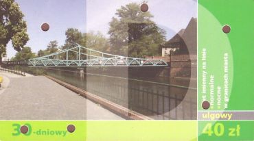 Bilet Wrocław 30 dniowy 40zł
