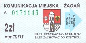 Bilet Żagań 2