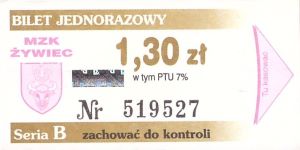 Bilet Żywiec 1,30
