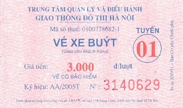 Bilet Hanoi