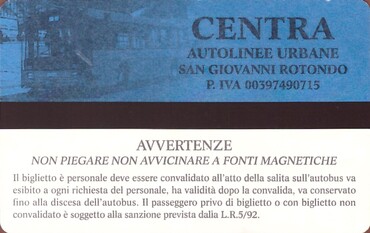 Bilet San Giovanni Rotondo