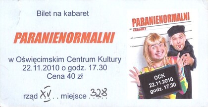 Kabaret i Stand Up paranienormalni