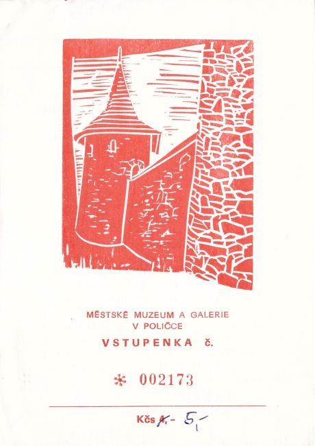 Bilet muzeum Policka