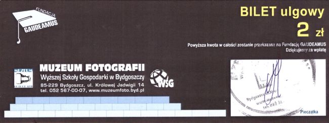 Bilet muzeum Bydgoszcz