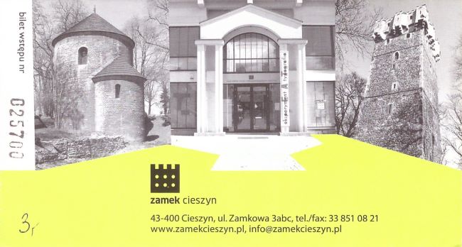Bilet muzeum Cieszyn