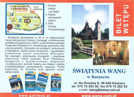 Bilet muzeum Karpacz