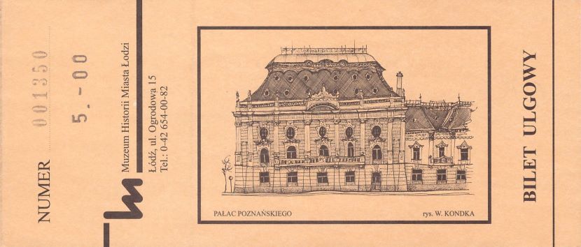 Bilet Łódź
