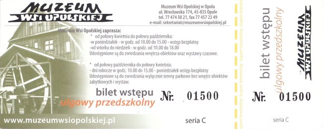 Bilet muzeum Opole
