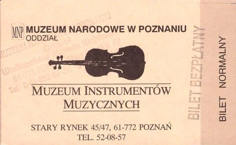 Bilet Poznań