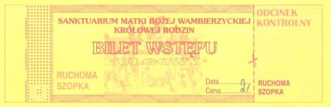 Bilet Wambierzyce