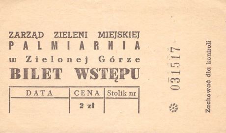 Bilet zielonagora