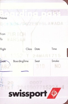 boarding pass